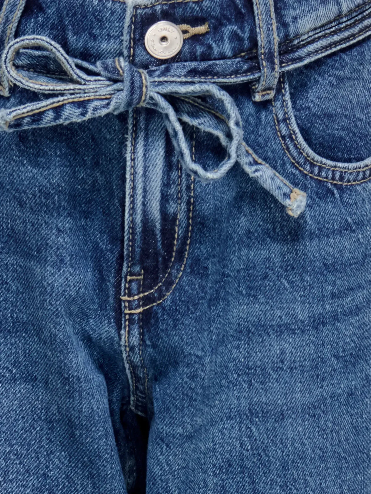 Jeans da Ragazza Medium Blue Denim