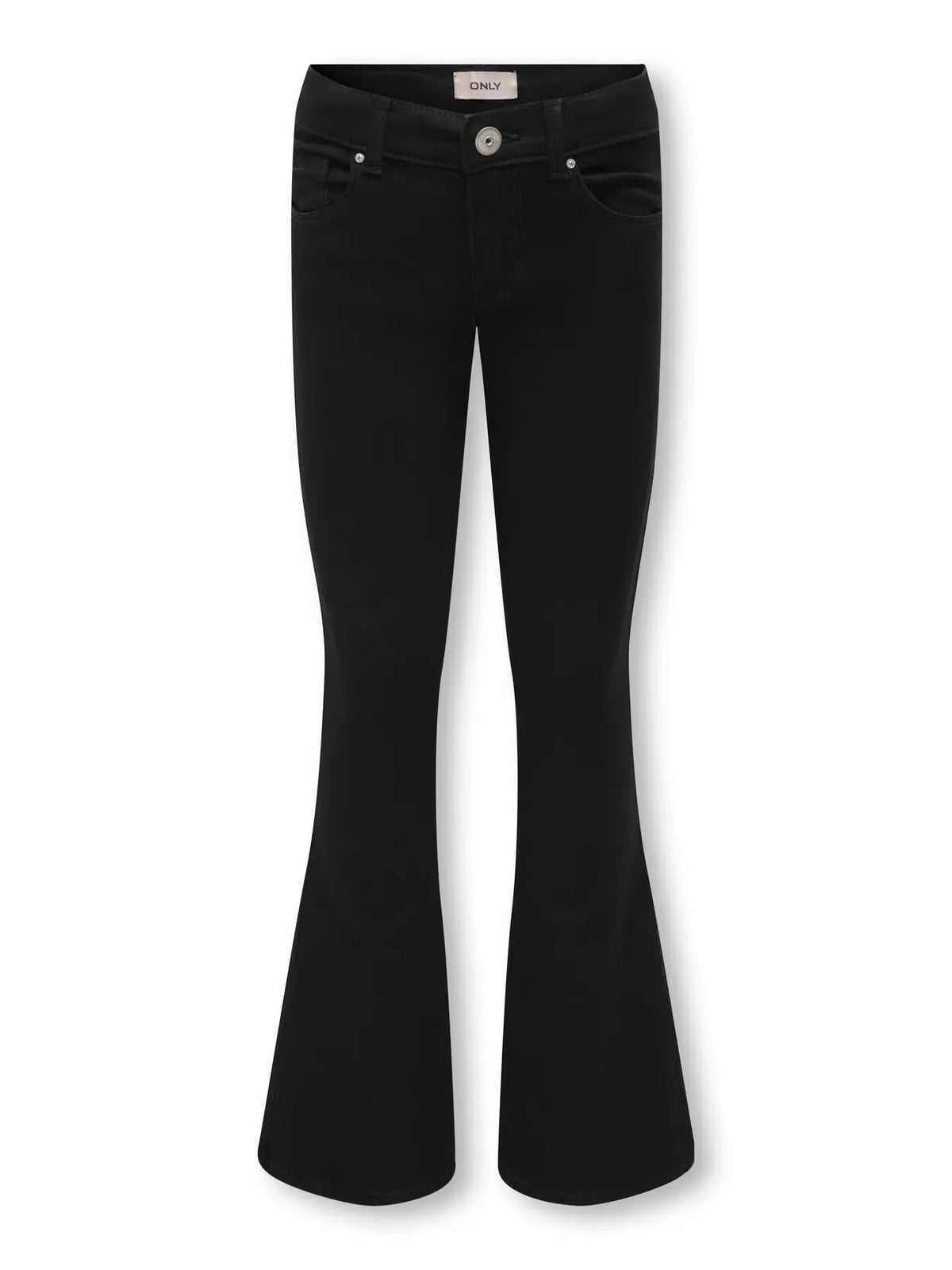 Jeans da Ragazza A Zampa Nero