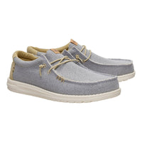 Scarpa Da Uomo Wally Braided Grey