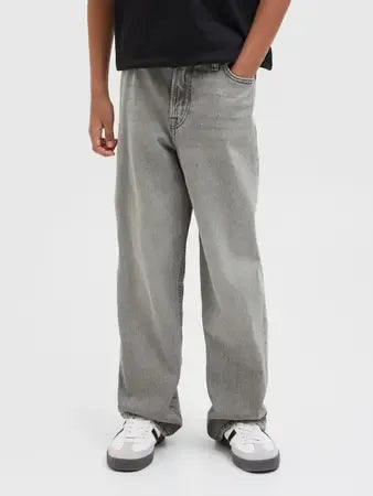 Jeans Junior Regular Fit Grigio Chiaro