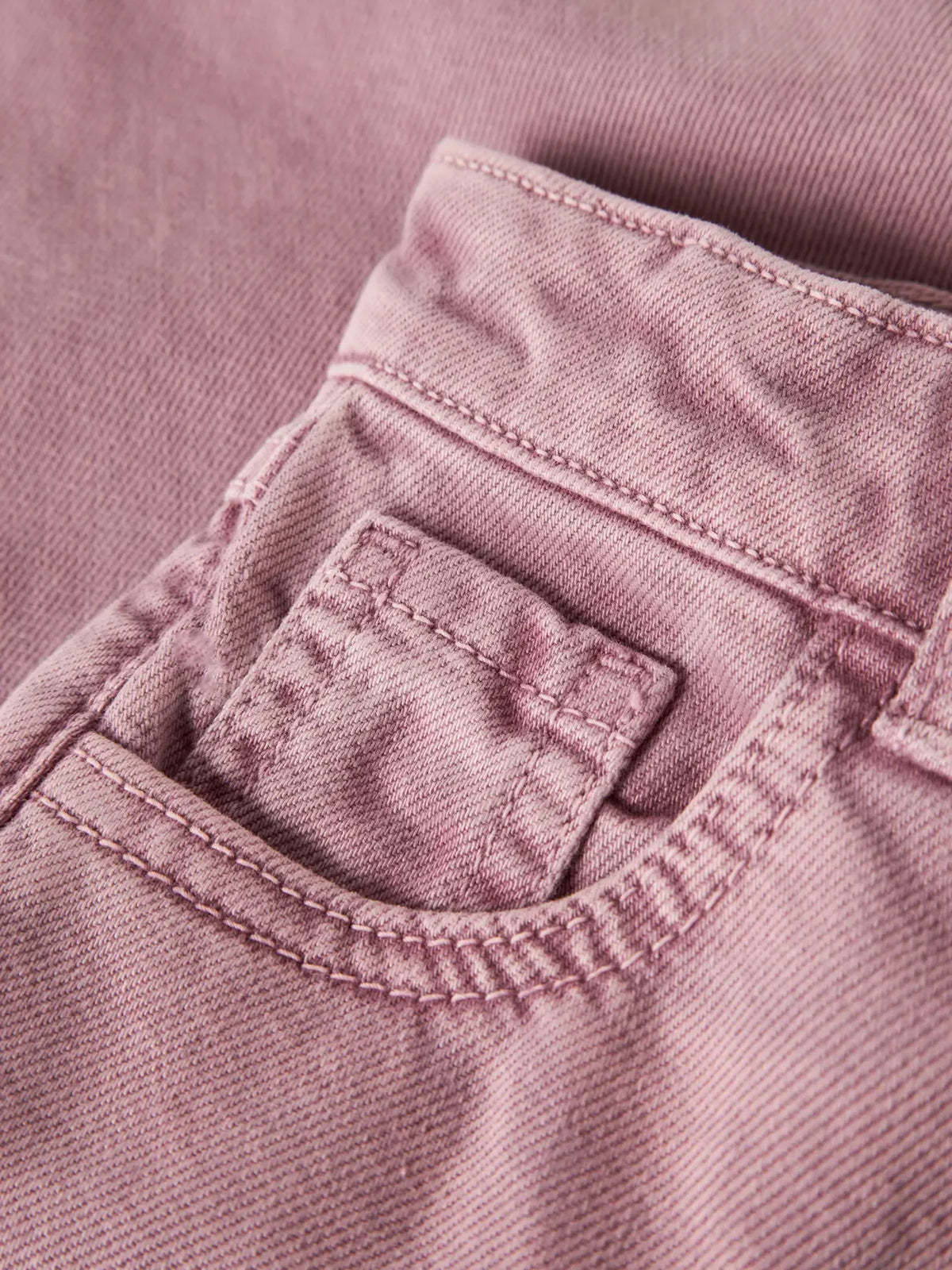 Jeans A Palloncino Rosa Antico Bimba
