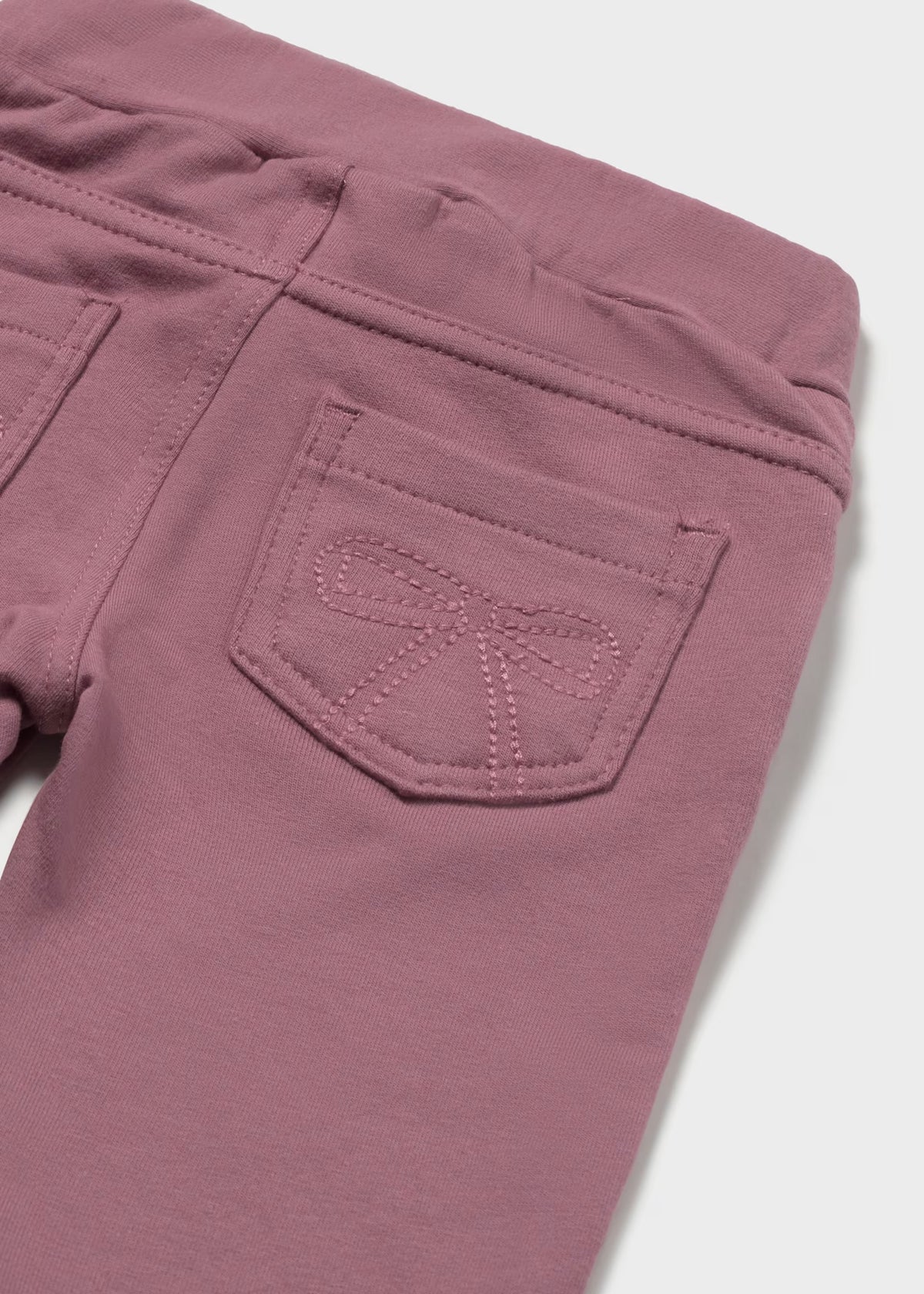 Pantalone Felpa Basico Malva