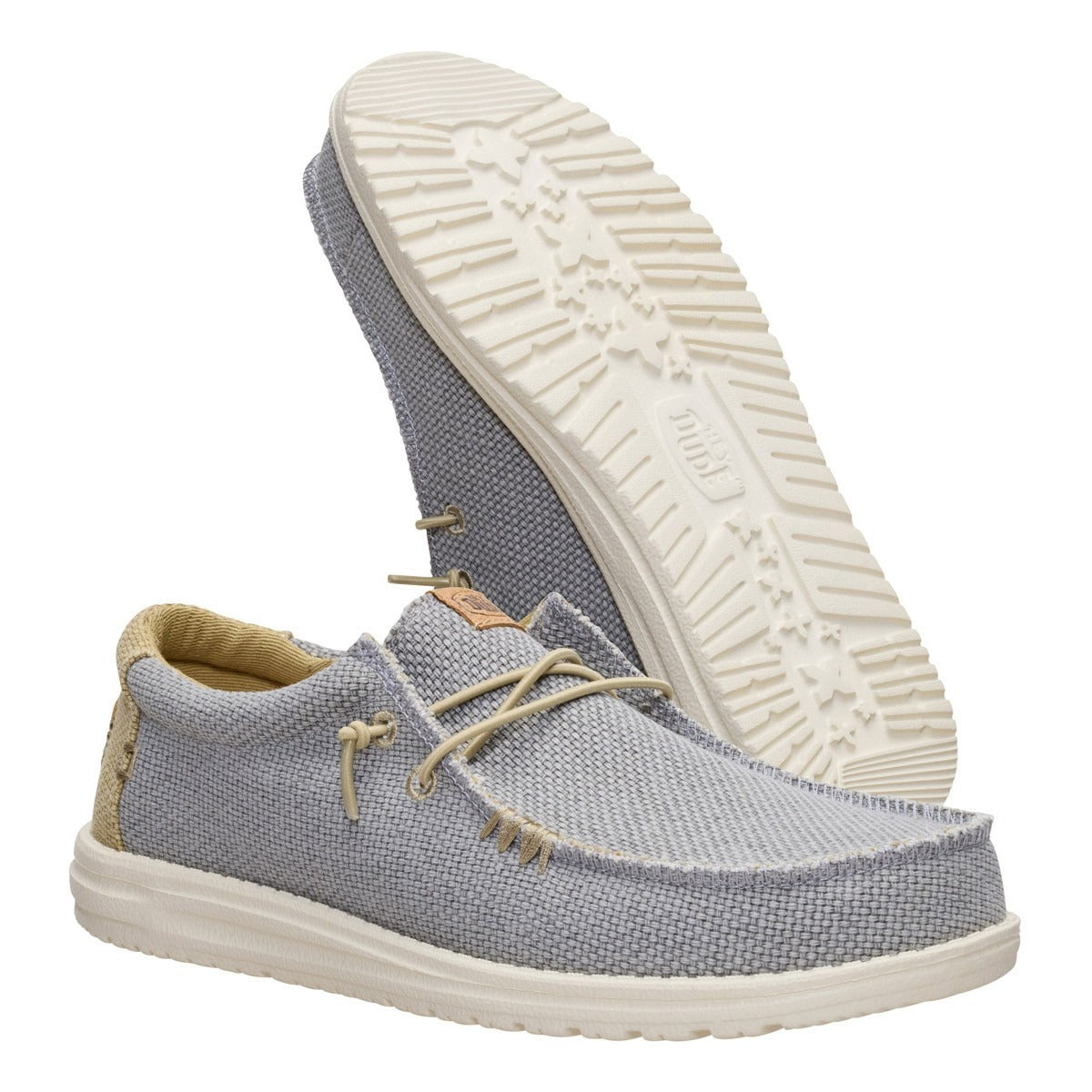 Scarpa Da Uomo Wally Braided Grey