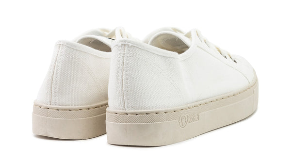 Scarpa Donna In Cotone Organico Bianco