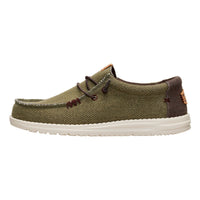 Scarpa Da Uomo Wally Braided Olive