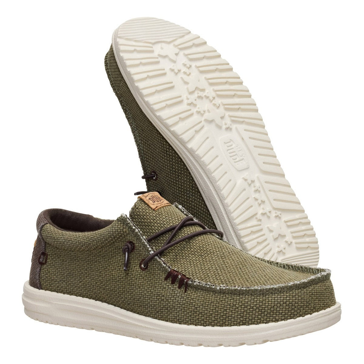Scarpa Da Uomo Wally Braided Olive