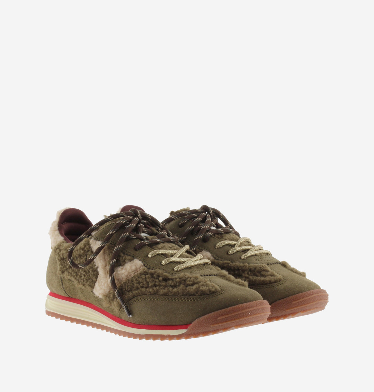 Sneakers Da Donna con Orsetto Marrone