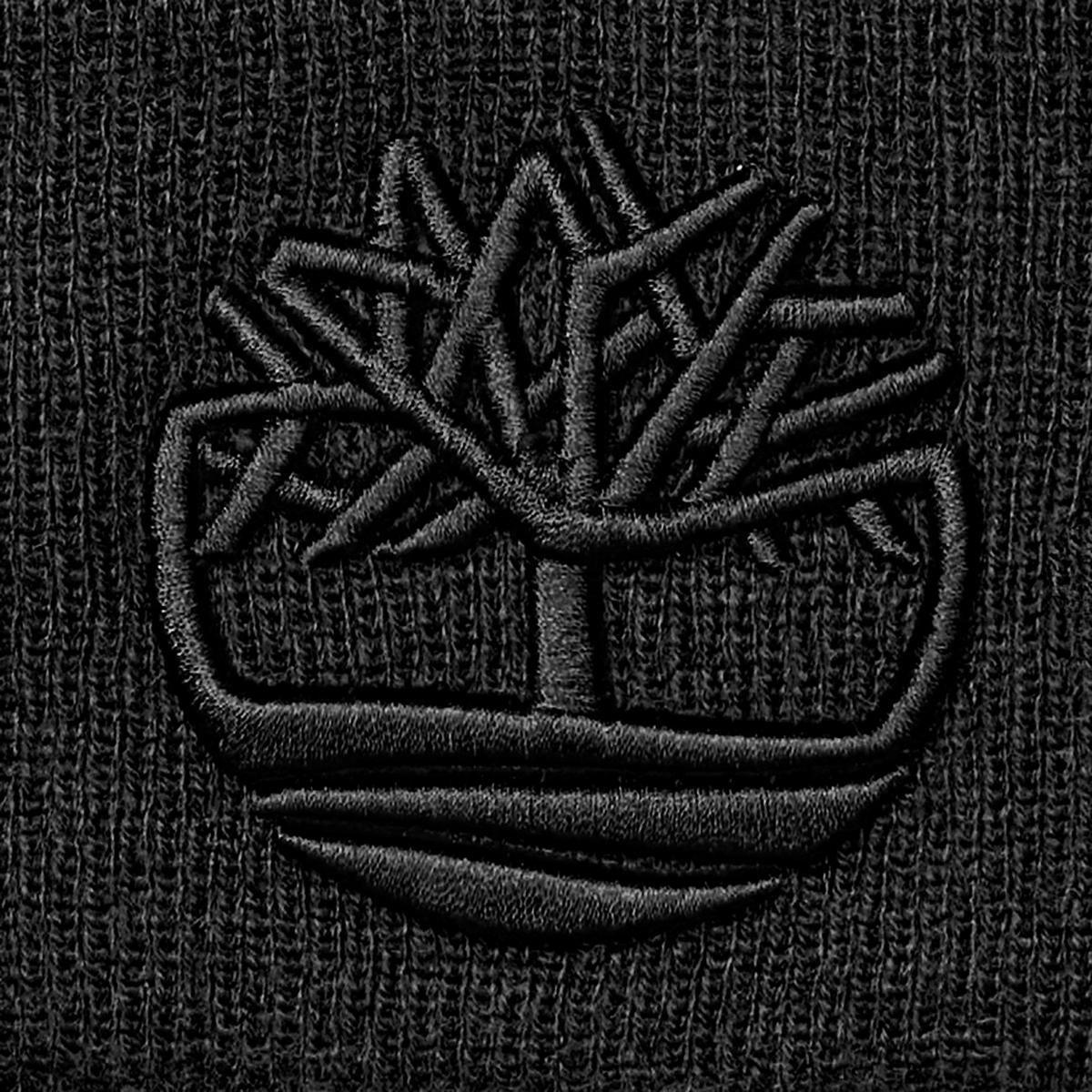 Berretto In Maglia Con Logo 3D Embroidery Beanie  Black