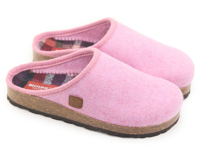 Ciabatta In Lana Merinos 170 T30 Rosa
