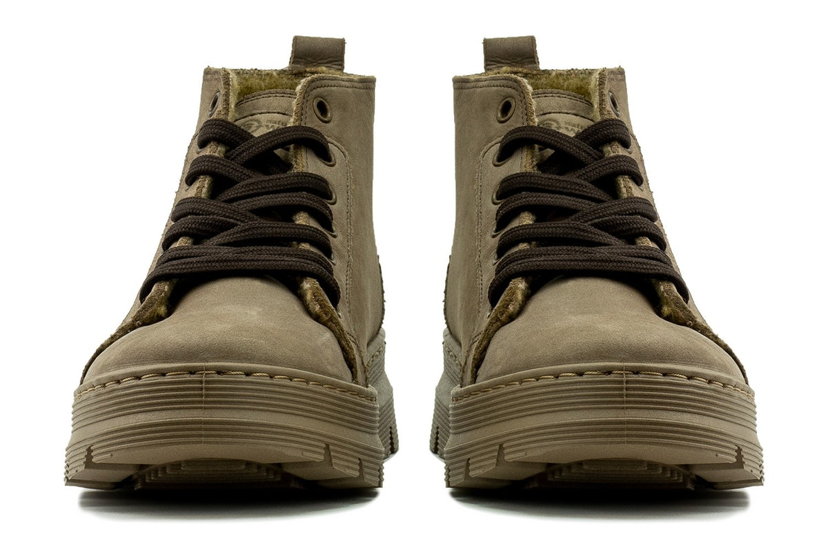 Scarpa Alta Da Donna Marrone Chiaro