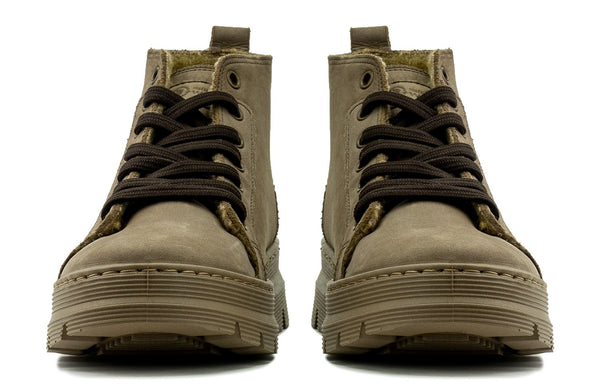 Scarpa Alta Da Donna Marrone Chiaro