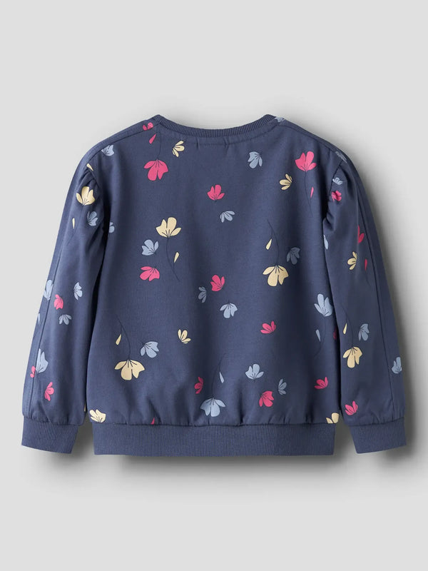 Felpa Bambina Blue Indigo