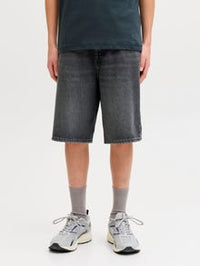 Pantalone Corto Iron Black Denim