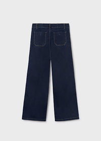 Pantalone Lungo Jeans Elegant Blu Notte