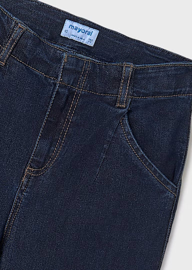 Pantalone Lungo Jeans Elegant Blu Notte