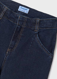Pantalone Lungo Jeans Elegant Blu Notte