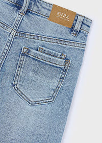 Pantalone Denim Wide Fit Mezzo
