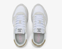 Sneaker Girl Ally Gold Silver Teen Bianco
