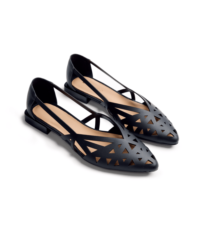 Ballerine Traforata Nera