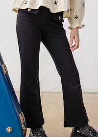 Leggings Felpa Nero