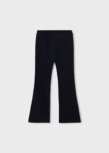 Leggings Felpa Nero