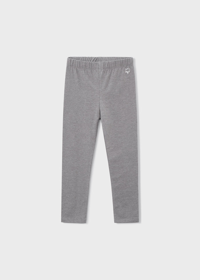 Leggings Elastica Basic Argento