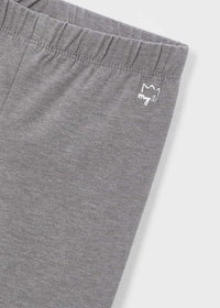 Leggings Elastica Basic Argento