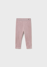 Leggings Velluto Basic Quarzo