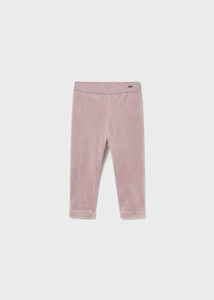 Leggings Velluto Basic Quarzo