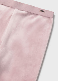 Leggings Velluto Basic Quarzo