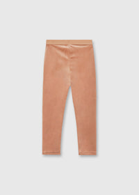 Leggings Velluto Basic Cipria