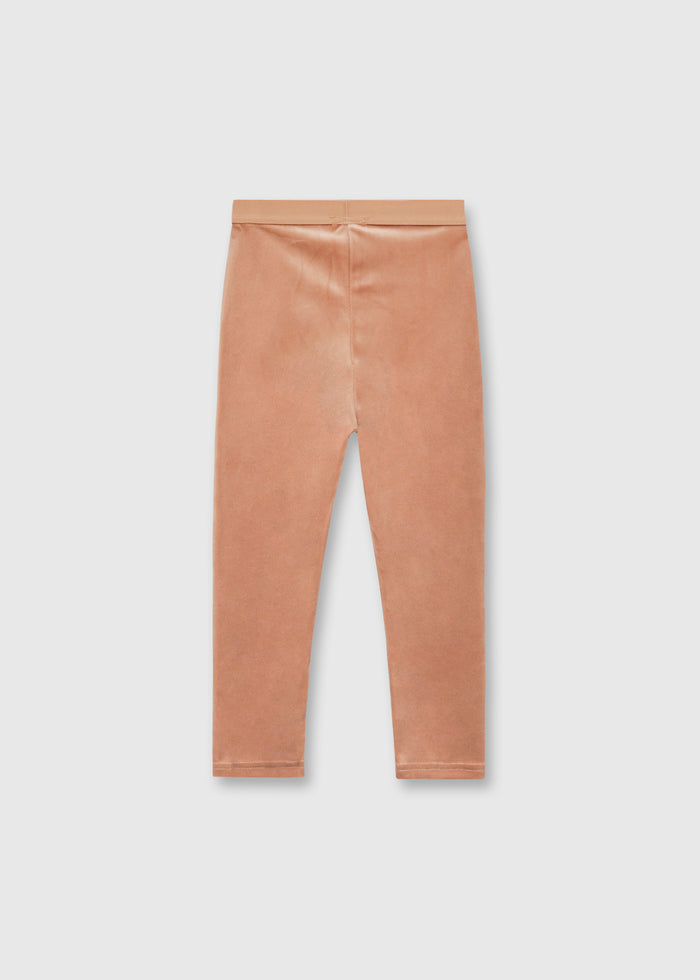 Leggings Velluto Basic Cipria
