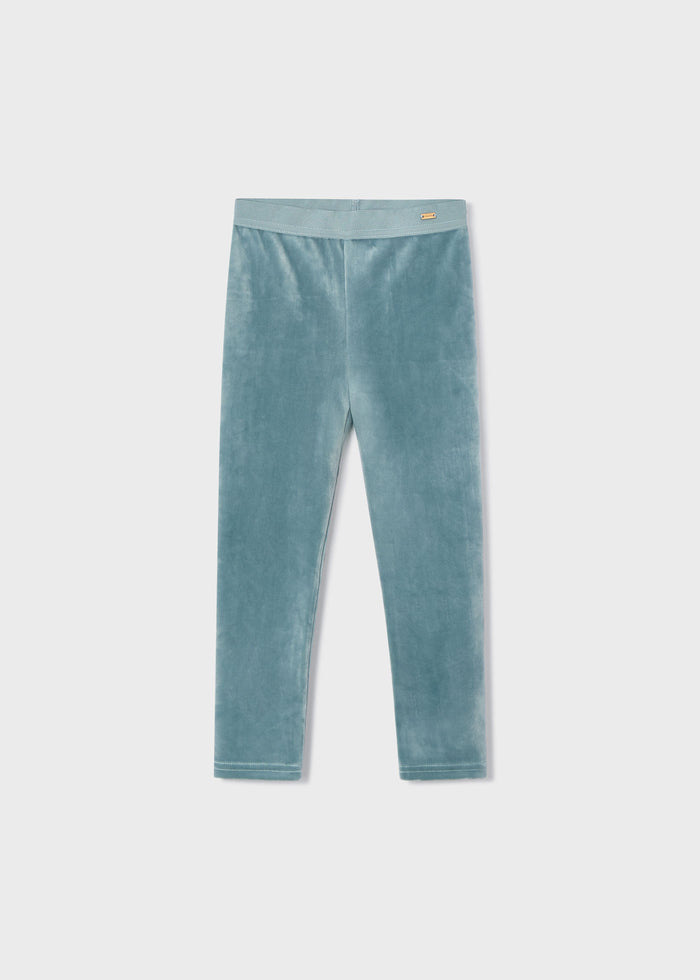 Leggings Velluto Basic Salvia