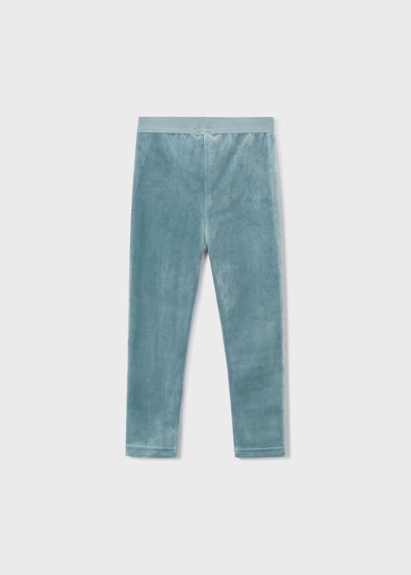 Leggings Velluto Basic Salvia