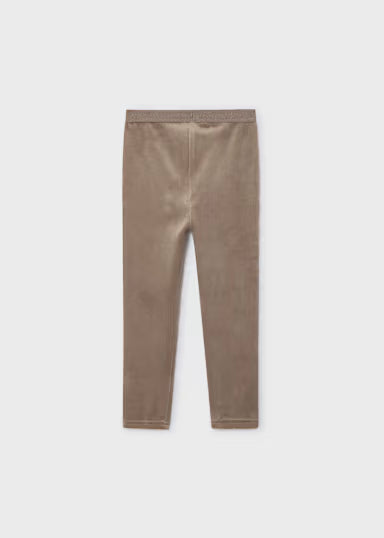 Leggings Velluto Basico Noce
