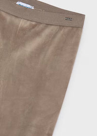 Leggings Velluto Basico Noce