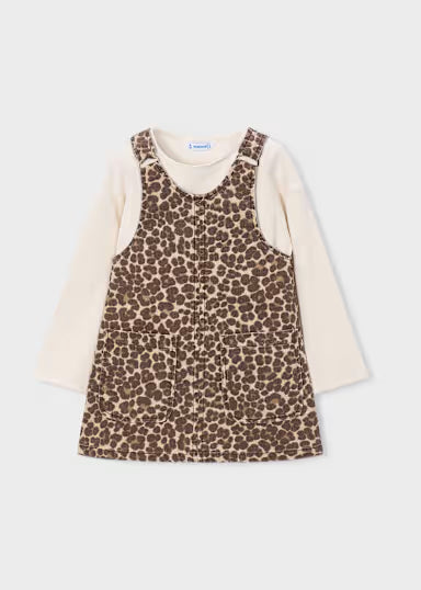 Vestito Salopette Castagna