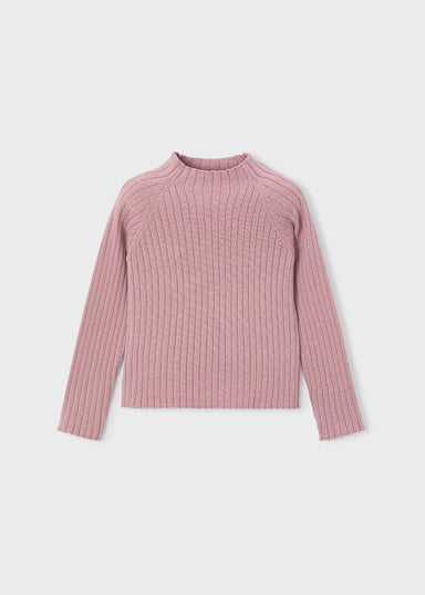 Lupetto Tricot Costine Cipria