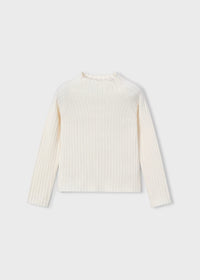 Lupetto Tricot Costine Macchiato