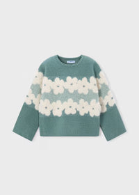Maglione Jacquard Verde