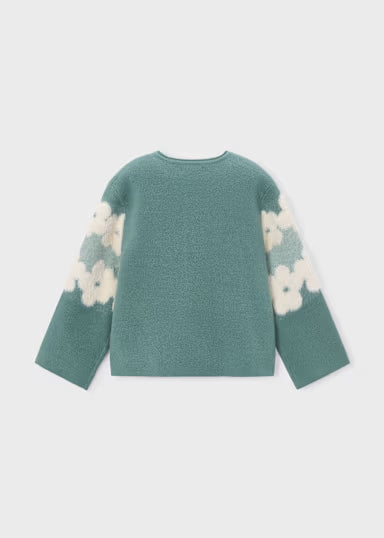 Maglione Jacquard Verde