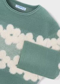 Maglione Jacquard Verde