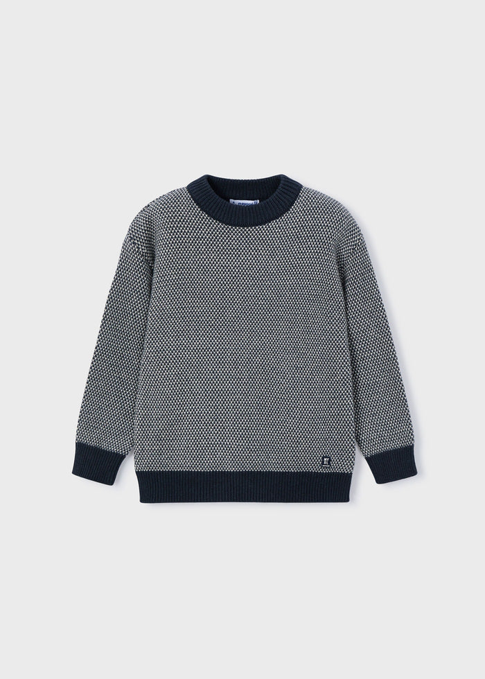 Maglia Texture Marino