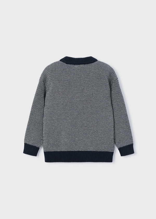 Maglia Texture Marino