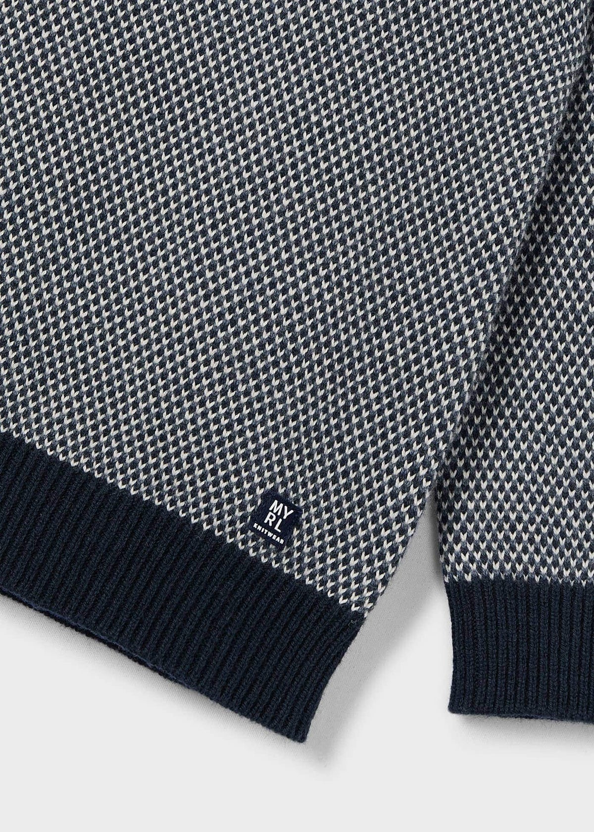 Maglia Texture Marino