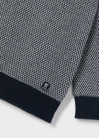 Maglia Texture Marino