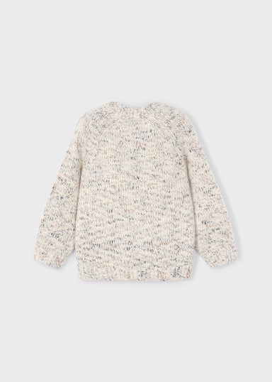 Maglione Dettagli Colori Cereale