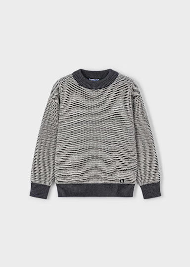Maglia Texture Grigio Vig