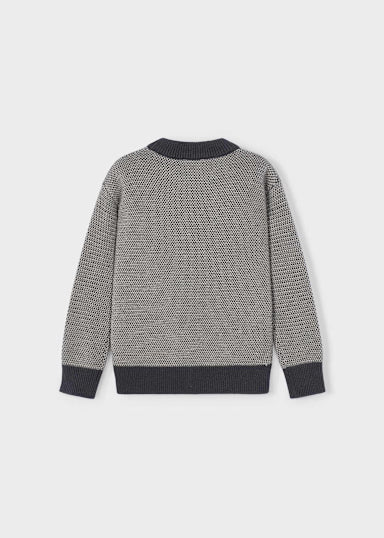 Maglia Texture Grigio Vig