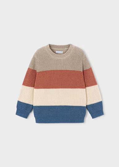 Maglione Righe Color